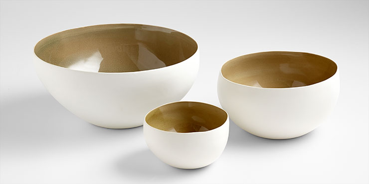 Ultra Minimalist Bowls available in three sizes