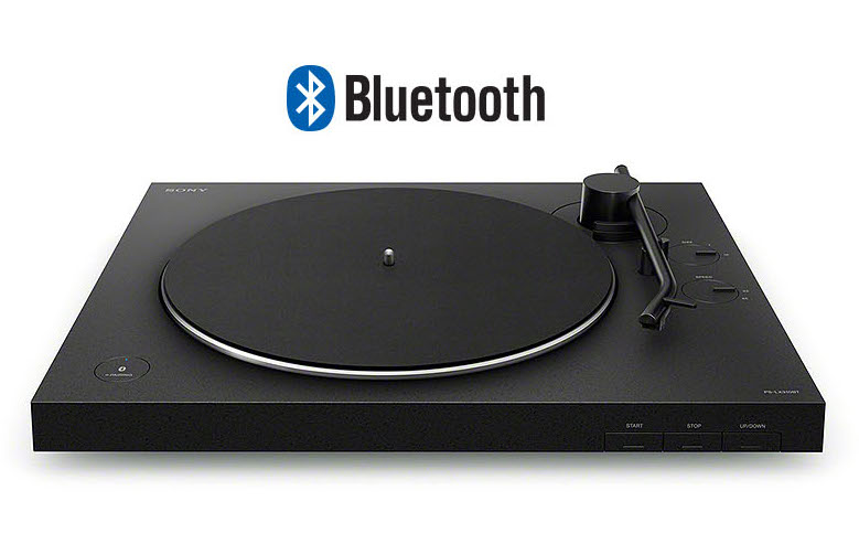 Bluetooth Minimalist Record Player - Sony PS-LX310BT - Wireless and USB Compatible