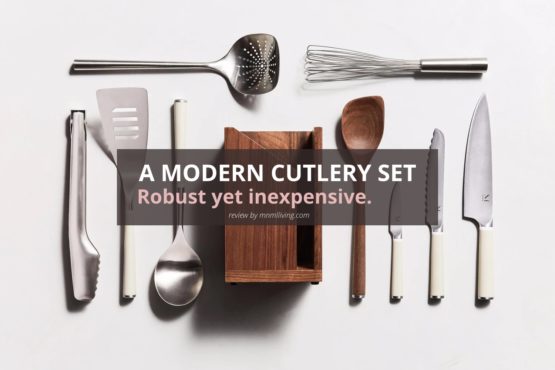 An Inexpensive Modern Kitchen Knife Set, Cutlery by Material